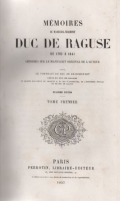 Marmont Auguste: Mémoires du maréchal Marmont duc de Raguse de 1792 a 1841